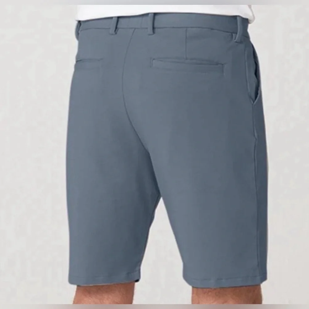 Swet Tailor Men's‎ The Everyday Chino Short in French Grey Waist Size 34 NWT